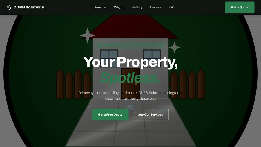 CURB Solutions website